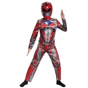 Boys' Red Ranger Movie Classic Costume - 1 of 2