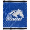 University Of Alabama In Huntsville Logo Dots Silky 50x60 Blanket, 1 Sided - 2 of 4