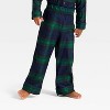 Toddler Plaid Long Sleeve Shirt and Pants Holiday Matching Family Pajama Set - Wondershop™ - 4 of 4
