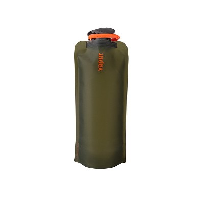 Vapur Anti-Bottle Collapsible Wide Mouth Water Bottle 23 oz. Olive (10209)