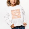 The Juniper Shop Sunny Days Ahead Daisies Toddler Sweatshirt - 4T - White - 3 of 4