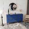 Okak Minimalist 8-Drawer Dresser, Modern Chest Storage Cabinet No Handle, Wide Organizer for Primary Bedroom, Nursery or Entryway - 2 of 4
