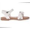 bebe Girls' Sandals - Comfy Open Toe Dress Sandals, Fancy and Sparkly Sandals for Little Girls and Big Girls - 2 of 4