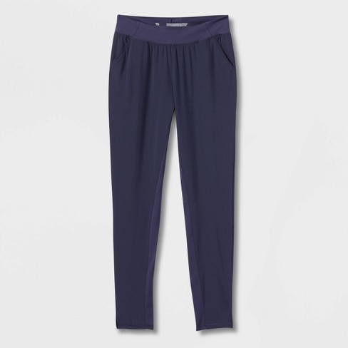 Girls' Woven Pants - All In Motion™ Dark Blue M : Target