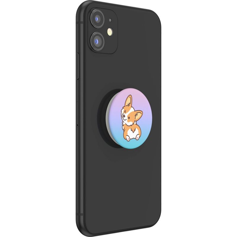 PopSockets PopGrip Animal Friend Cell Phone Grip &#38; Stand - Cheeky Corgi, 5 of 7