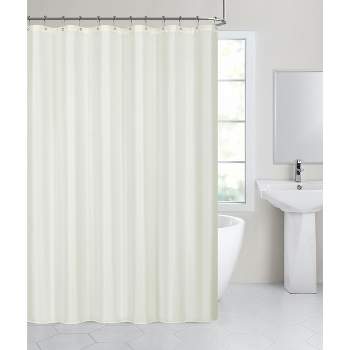 GoodGram Hotel Collection Fabric Shower Curtain Liners With Reinforced Hook Holes