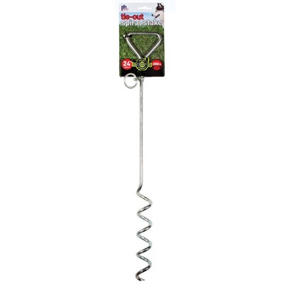 Prevue Pet Products Heavy-Duty 24" Spiral Tie-Out Stake