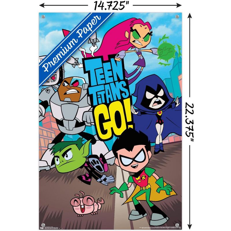 Trends International DC Comics TV - Teen Titans Go! - Group Unframed Wall Poster Prints, 3 of 7