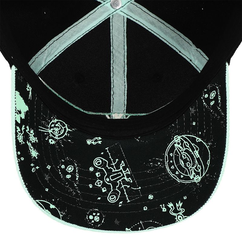 Starwars The Mandalorian Chibi Grogu Black Trucker Hat, 2 of 7