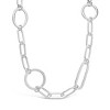 SHINE by Sterling Forever Mixed Link Chain Necklace - 3 of 3