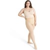 Capezio Women's Ultra Soft Self Knit Waistband Transition Tight - 3 of 4