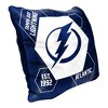 Nhl Tampa Bay Lightning Connector Velvet Reverse Pillow : Target