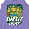 - Teenage Mutant Ninja Turtles - Leo and Brothers Turtle Power Graphic Sleeveless Aline Dress - 2 of 3
