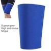 Sport Aid Neoprene Thigh Sleeve Support Medium Blue - 2 of 3
