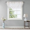 Dsvimoy Curtain Panel Diamond Sheer Embroidered Waterfall Valance for Living Room, White, 1.48"*9.84"*7.09" - 2 of 4