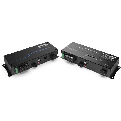 AudioControl ACM-2.300 2 Channel Micro Amplifier with Audio Control ACM-1.300 Monoblock Micro Amplifier with Accubass