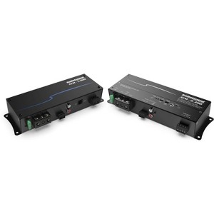AudioControl ACM-2.300 2 Channel Micro Amplifier with Audio Control ACM-1.300 Monoblock Micro Amplifier with Accubass - 1 of 4