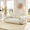 Foldable Human Dog Bed for Adults, 78.7" Multi-Functional Sofa Bed, 3 in 1 Teddy Fabric Sleeper Sofa Bed for Living Room Guest Bed Playroom - 2 of 4