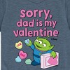 Boys' - Toy Story - Sorry Dad My Valentine Short Sleeve Graphic T-Shirt - 2 of 4