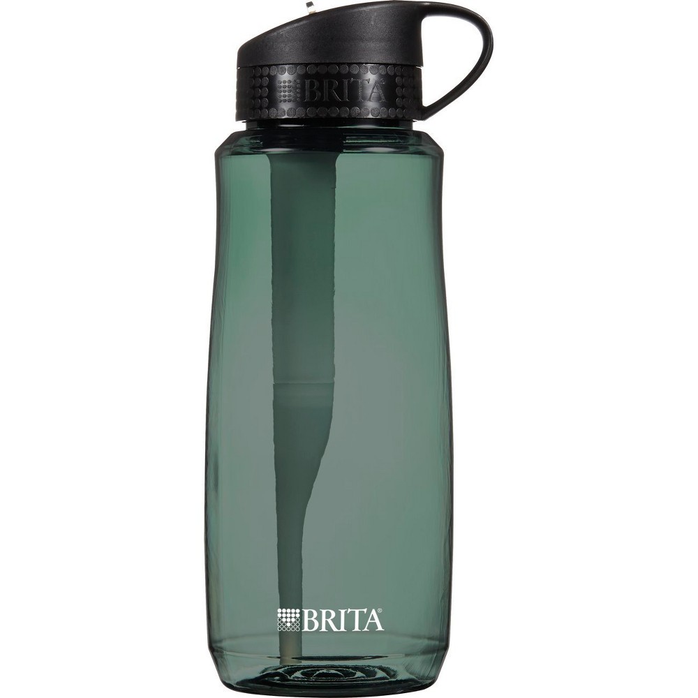 Brita 23.7 Ounce Hard Sided Water Bottle with 1 Filter, BPA Free