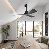 FUFU&GAGA 45-inch Ceiling Fan ABS Blade and Timer Function - 2 of 4