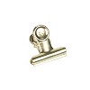 JAM Paper Bulldog Clip Gold 15/Pack 336131262 - 2 of 4