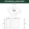 FXW Homeplus Indoor Dog Playpen - Stress-Free and Safe Play,Panels for Puppy and Small Dogs, Black│Patented - 2 of 4