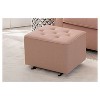 Delta Children® Emma Diamond Tufted Gliding Ottoman - image 3 of 4
