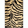 Unique Loom    Wildlife Zebra Area Rug - 2 of 4
