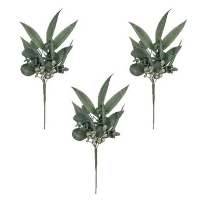 Sullivans Artificial 15.5" California Eucalyptus Pick - Set of 3