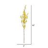 Vickerman 40'' Artificial Forsythia Flower Spray. Includes 3 sprays per pack. - image 2 of 3