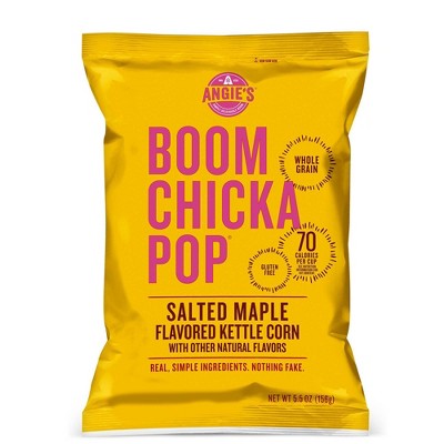 Angie's Boomchickapop Salted Maple Kettle Corn Popcorn - 5.5oz