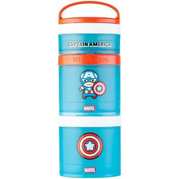 Whiskware Marvel Stackable Snack Pack Containers