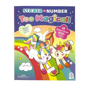 Sticker by Number Too Magical! - by  Cottage Door Press (Paperback) - 1 of 1