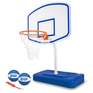 GoSports Splash Hoop ELITE Pool Basketball Hoop with Premium Acrylic Backboard and Water Weighted Base - 1 of 4