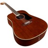 Washburn WD100DL Dreadnought Mahogany Acoustic Guitar - 3 of 4