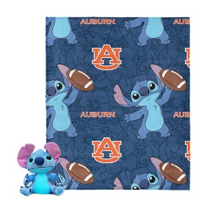 NCAA Enroll Stitch Hugger Pillow & Silk Touch Throw Blanket Set 40x50 Inches - 1 of 4