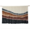 Aoibox Large-Scale Tie-Dye Macrame Wall Hanging Tapestry for Living Room Home Decor 57" W x 35" L - 2 of 4