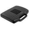 Mount-It! Footrest with Massaging Bead | Adjustable Height and Tilt Office Foot Rest Stool for Under Desk Support | 5 Height Settings, 3 Tilt Settings - 4 of 4