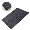 Front Door Mat 32" x 48" Commercial Industrial Rug Heavy Duty Outdoor Indoor Entryway Doormat Low Profile Welcome Entry Door Mat Non Slip Backing,Gray - 3 of 4