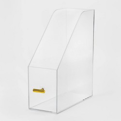 Russell + Hazel Acrylic File Box Slim : Target