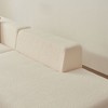 Modular Sectional Couch, Lambswool Fabric Modern L-Shape Sectional Sofa with Chaise Lounge - 4 of 4