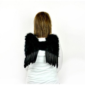 Morris Costumes Gender Neutral Feather Boa Halloween Costume Wearable Accessories - Black One Size - 1 of 1