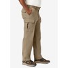 KingSize Men's Big & Tall Comfort Waist Cargo Pants - 3 of 3