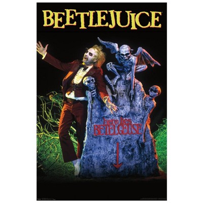 Trends International Beetlejuice - Gravestone Wall Poster