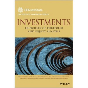 Investments - (Cfa Institute Investment) by  Michael McMillan & Jerald E Pinto & Wendy L Pirie & Gerhard Van De Venter (Hardcover) - 1 of 1