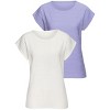 Women's 2 Pk Casual T-Shirts - LASCANA - 2 of 4