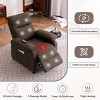 Recliner Chair for Elderly Seniors-Power Reclining Chair with 8-Point Massage & Heating,Chenille Accent Relaxing Chair for Living Room, Bedroom - 3 of 4
