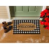 Evergreen Buffalo Check Welcome Coir Mat - 4 of 4