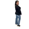 Women's High Rise Straight Leg Jeans - RISEN - 3 of 4
